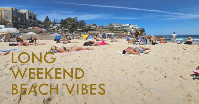 Long Weekend Beach Vibe
